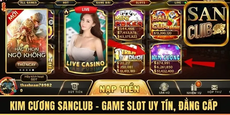 Kim cương Sanclub